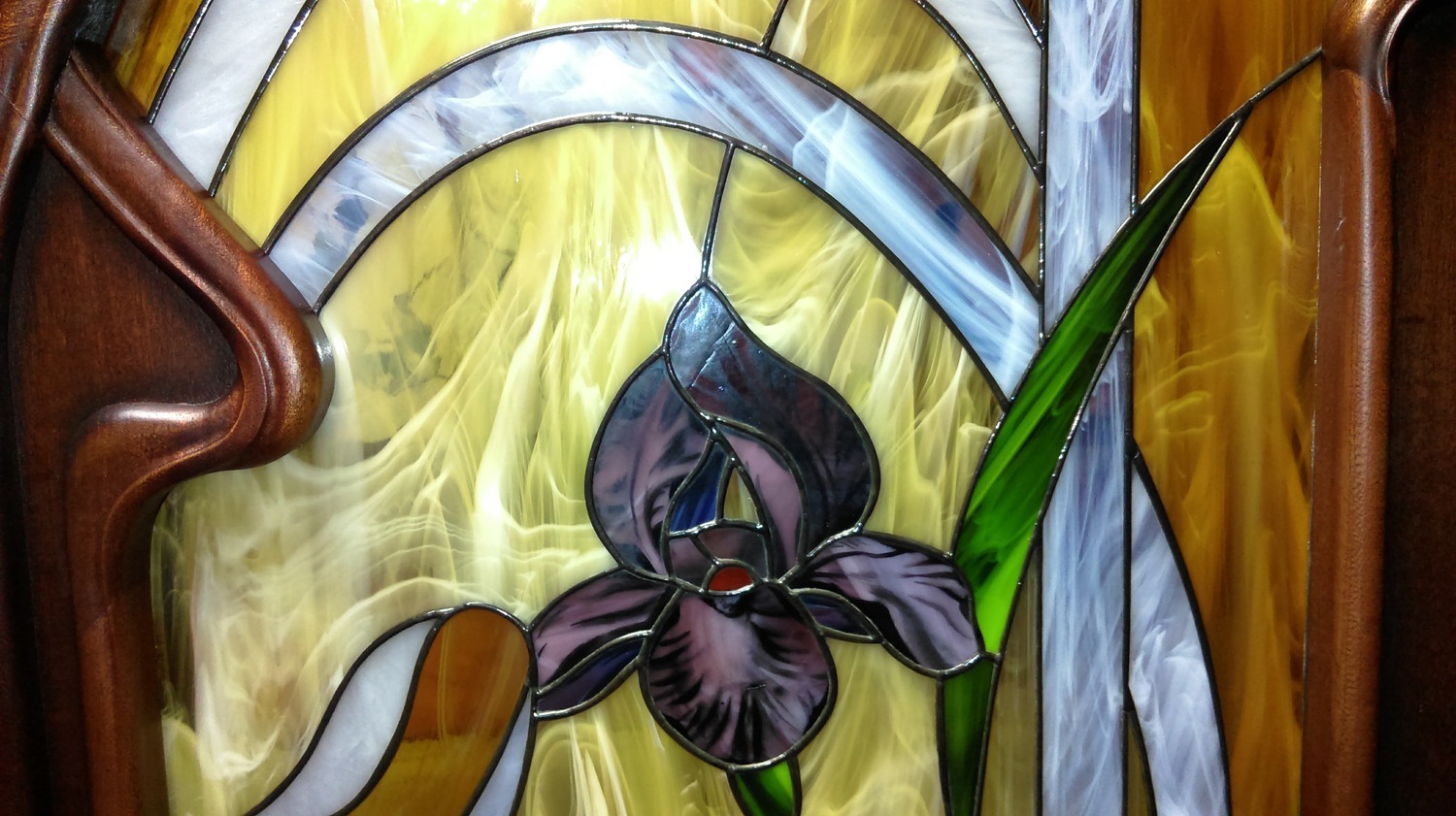 5. Стекло установлено в исходное место