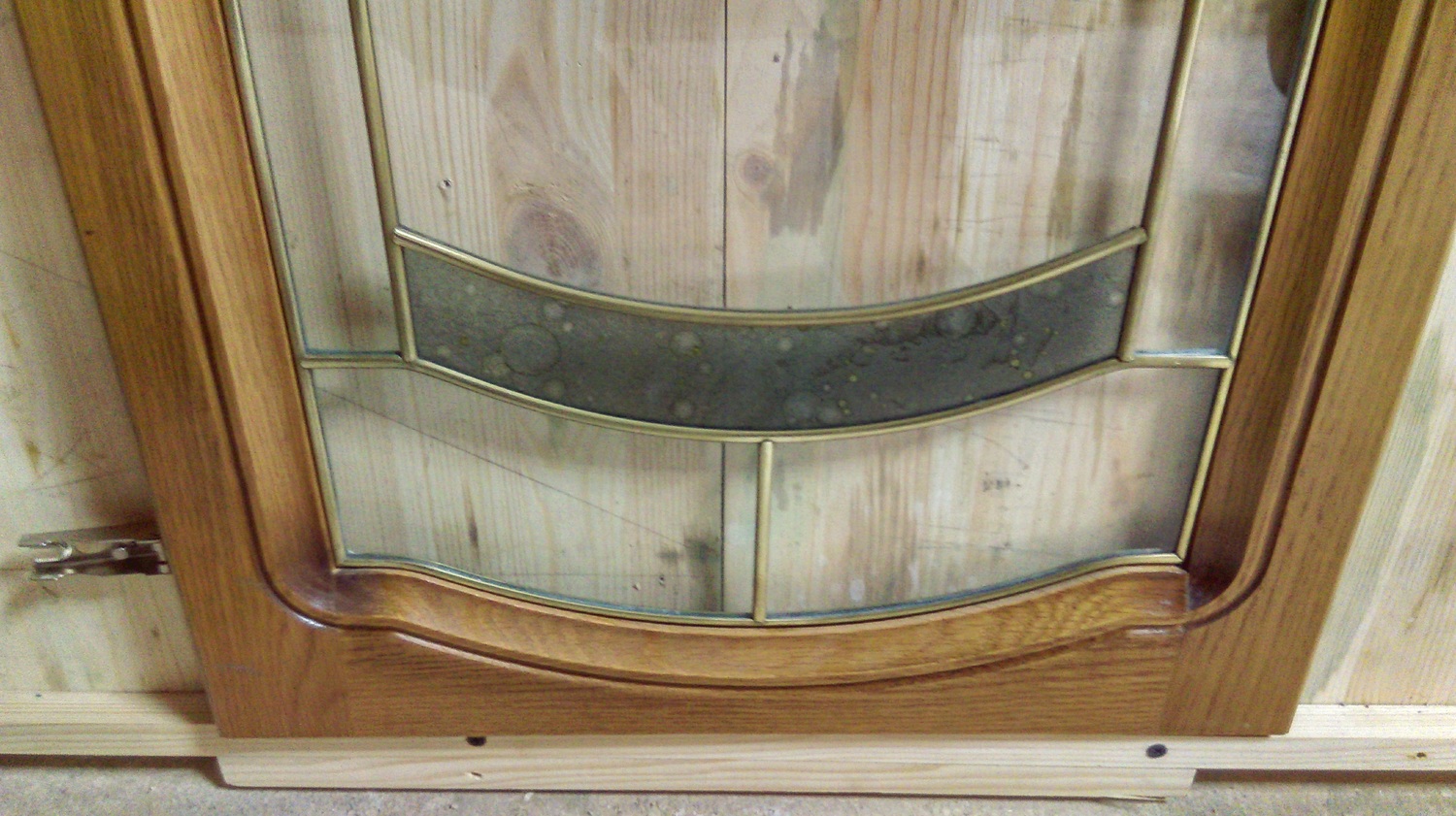 3. Стекло заменено и Витраж готов к установке