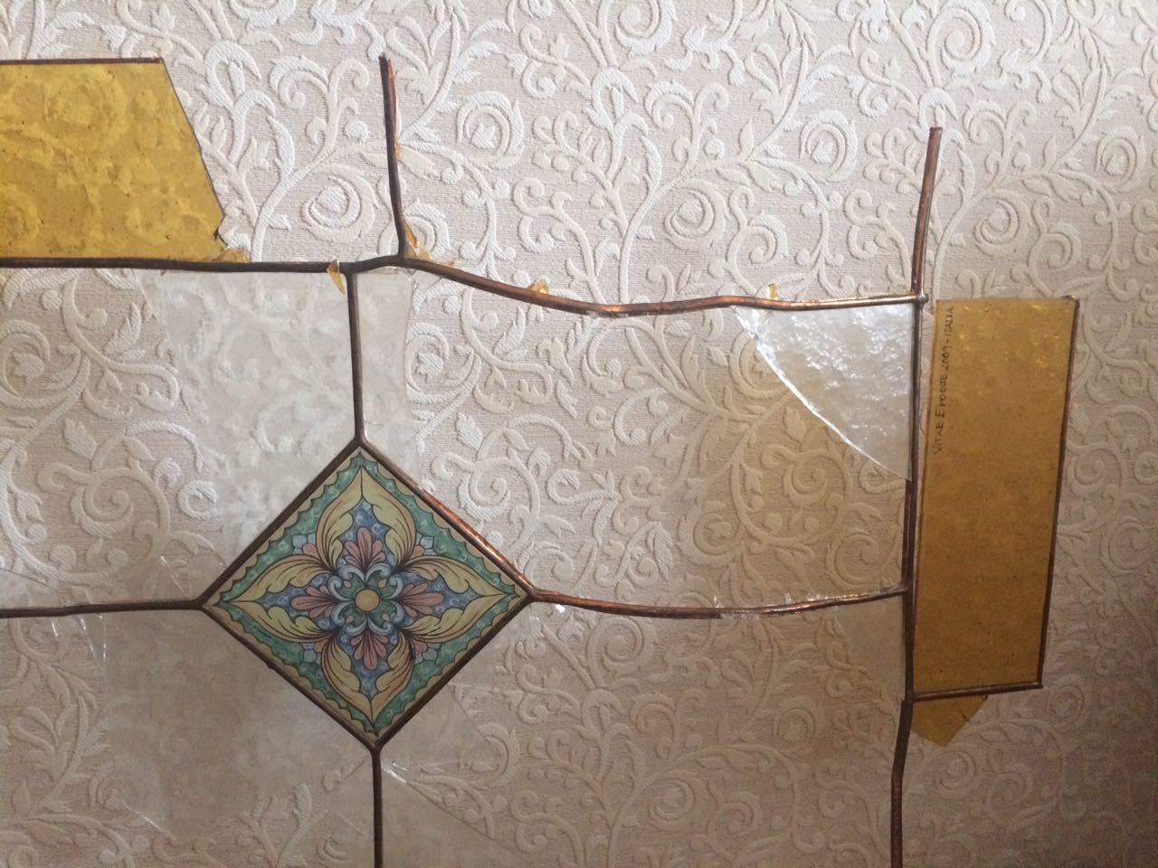 2. Витраж изготовлен в Италии