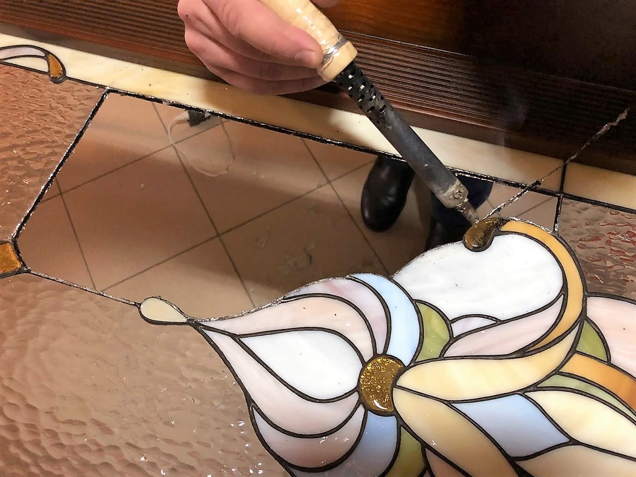 3. Реставрация происходит на масте