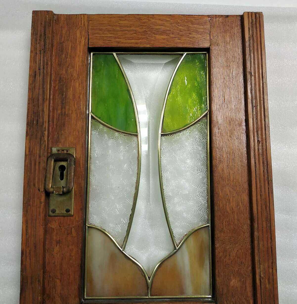 7. Витраж готов и установлен в исходное место 